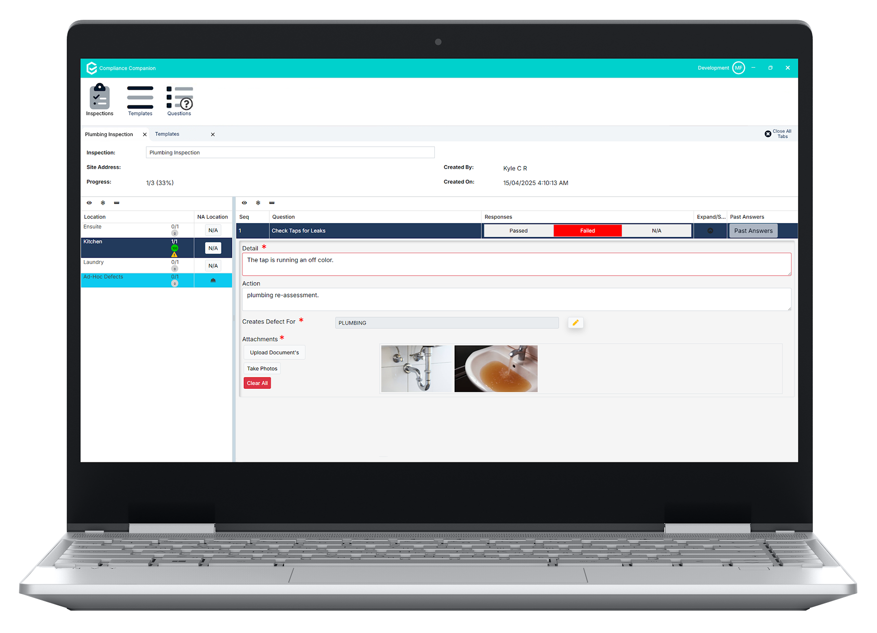 Compliance Companion - Formerly Inspections Management